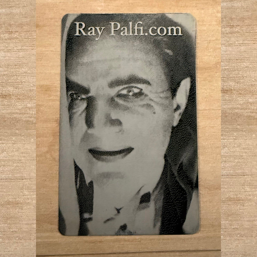 25 Custom Aluminum Business Cards-Front & Back